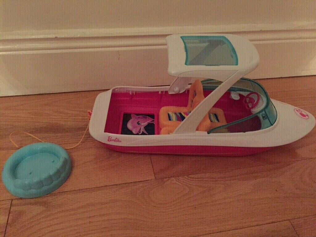 barbie dolphin magic boat